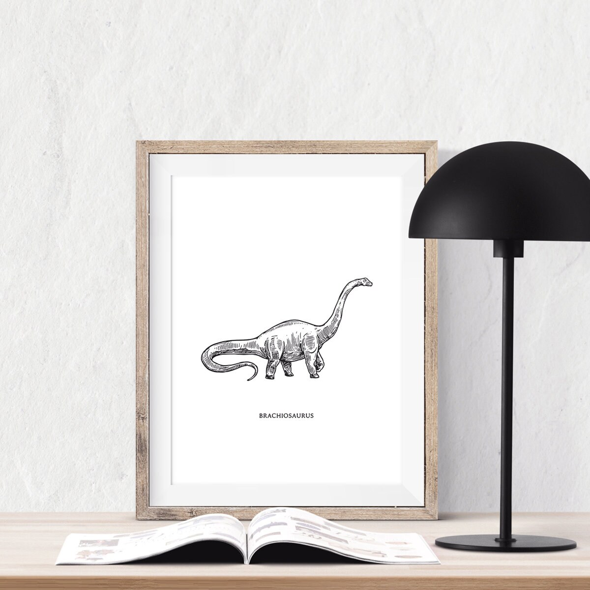 Dinosaur Print Dinosaur Poster Nursery Decor Kids Wall Art - Etsy