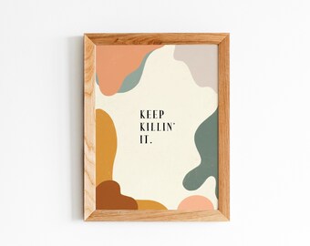 Trendy Quotes Art Etsy