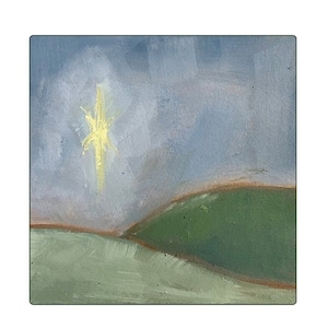 Paquete de 8 tarjetas de Jerusalén de 3.0 x 3.0 in, tarjeta de regalo plana con sobre en blanco en la parte posterior, Navidad, cualquier ocasión, vacaciones por LucyGracie Studios