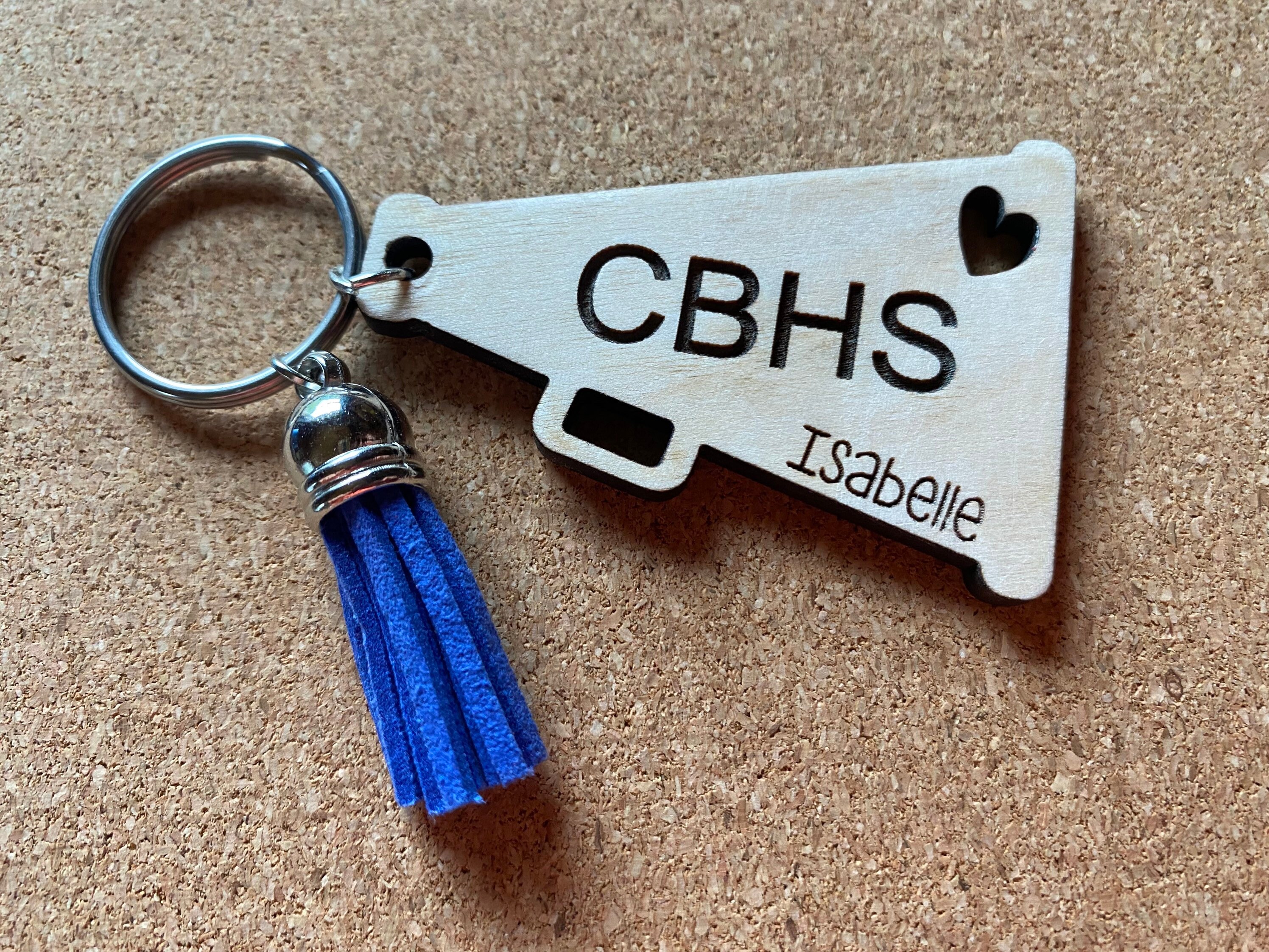 Personalized Cheerleading Keychains Etsy