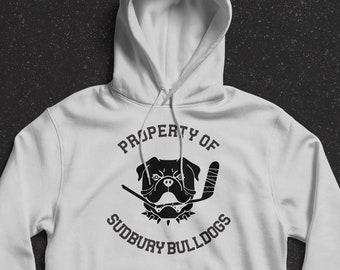 SHORESY Sudbury Bulldogs Logo Fitted T-Shirt for Sale by JayOrost1