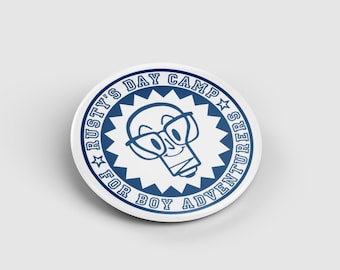 Rusty's Day Camp 25mm Button Pin