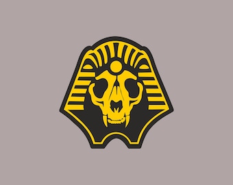Venture Bros - Sphinx Vinyl Sticker 7.5mm