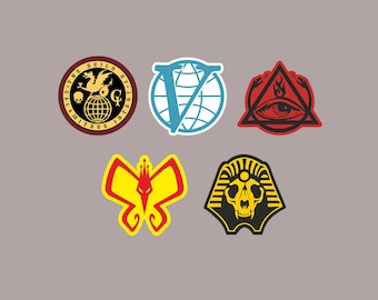 Venture Bros - 5 Sticker Pack 55mm