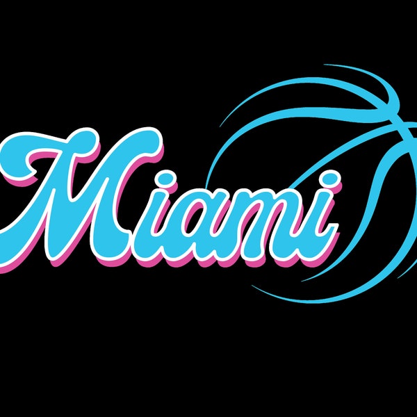 Retro Miami Basketball Cropped T-shirt, Retro Miami Heat Basketball Vintage T-shirt, Heat Basketball Gear, Retro Miami Heat Crop Top