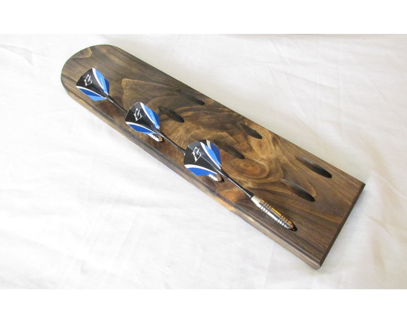 Wood Dart Holder 9 Throwing Darts Wall Rack Dart Tree Gift Etsy