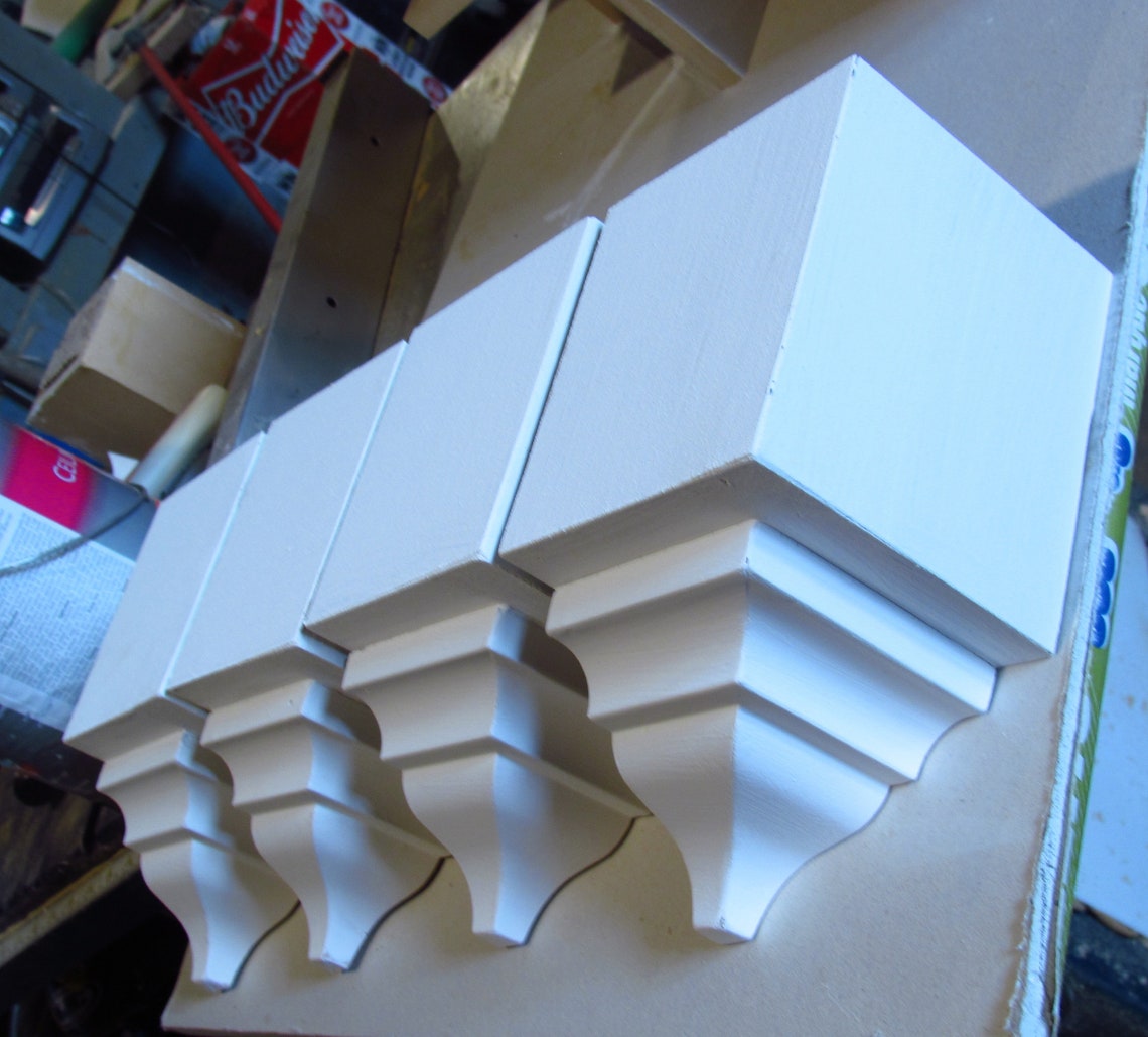 Custom Crown Molding Easy Inside Corner Blocks Complete DIY Etsy