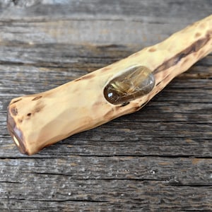 Elder Drum Stick for shamanic drum. Spiritual journey tool.Percussion drum beater.Medicine instrument.Sacred healing sound.Meditation helper