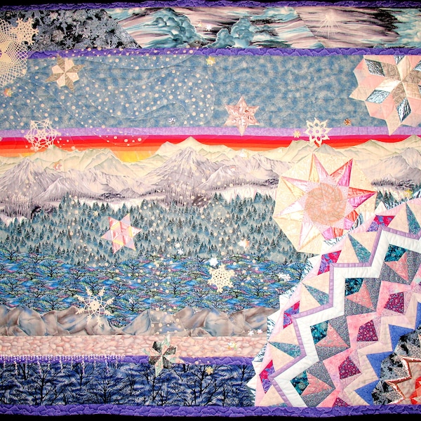 Winter Solstice Quilt Pattern Etsy