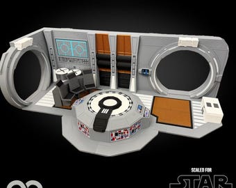 Diorama de EBON HAWK de Star Wars Black Series de KOTOR