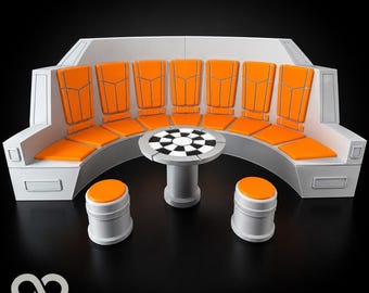 Diorama del salón fantasma de Star Wars REBELS (para 6” o 3,75”)