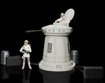 Torreta Hoth de Star Wars para figuras de 3,75" y 6"