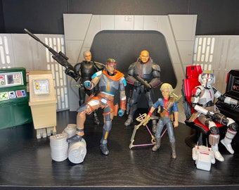 Star Wars: The Bad Batch Display for BLACK SERIES Figures