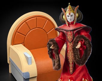 Diorama del TRONO DE LA REINA AMIDALA de la serie Star Wars Black Series