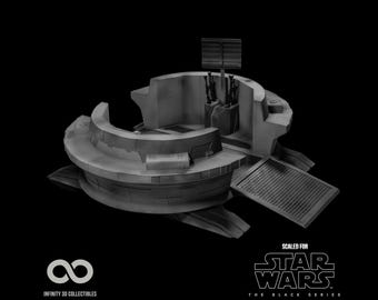 Star Wars FORWARD COMMAND CENTER Diorama for 3.75" or 6" Scale