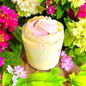 Tropical Garden Party Whipped Soap and Shaving cream, Best shaving cream, Gifts under 20.00, Moisturizing Body Wash, Sensitive skin Soap