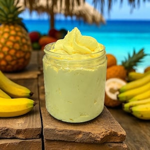 Sun-Kissed Paradise Whipped Soap and Shaving Cream, best shaving cream for women, moisturizing body wash, tropical scented body wash,