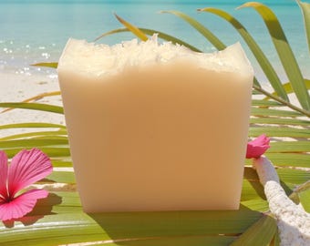 Coconut Cream Soap – Luxurious, Nourishing, & Tropical Scented Bath Bar