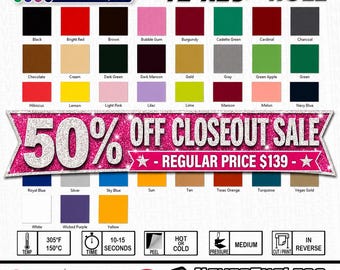 Siser Easyweed HTV Heat Transfer Vinyl - 12"x 25yd Roll