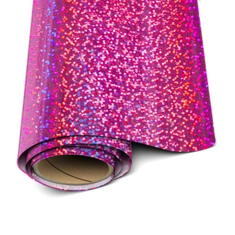 Siser Holographic HTV - 20"x1yd - Easyweed Glitter Heat Transfer Vinyl - Iron On or Heat Press - Glitter Tshirt Transfer - Silhouette Vinyl Bild 10