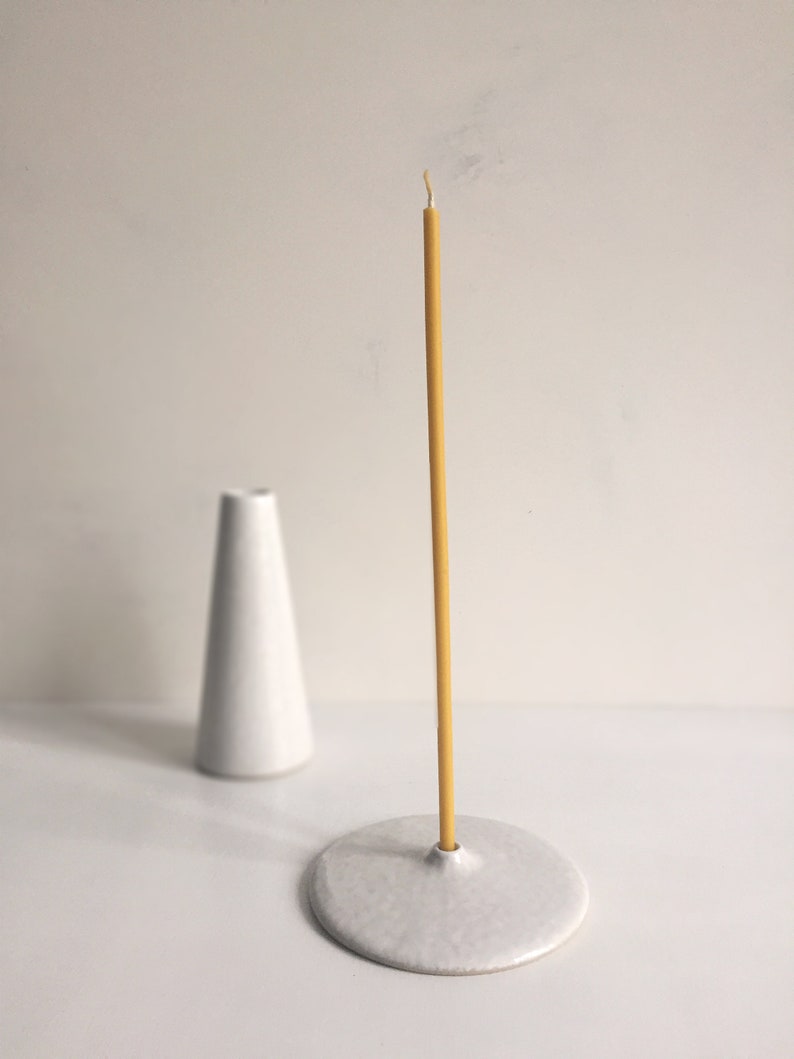 Set of 20 Slim Beeswax Candles / Slim Candles / Meditation Etsy