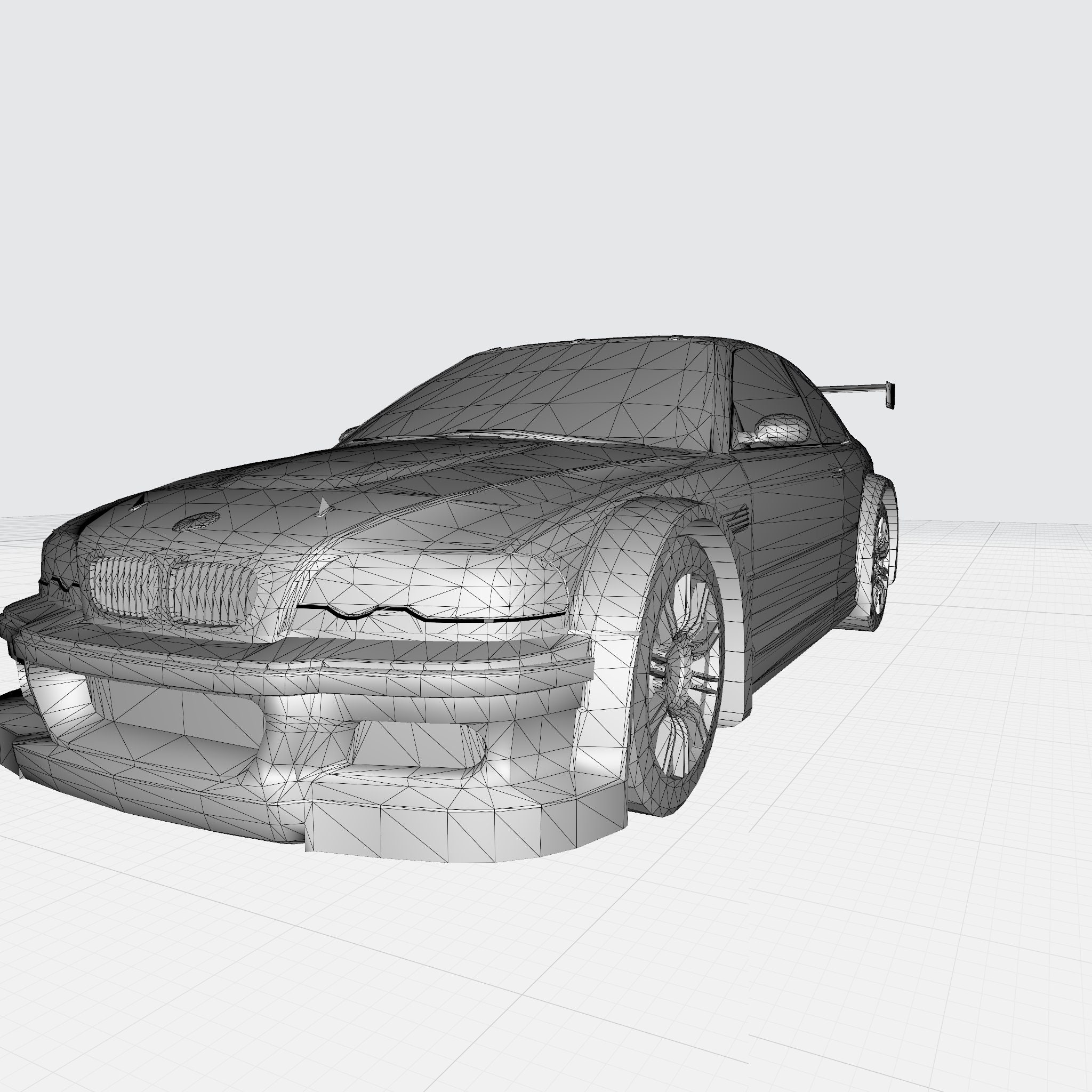 BMW M3 3D Model OBJ Format for 3D Printing with Textures | Etsy