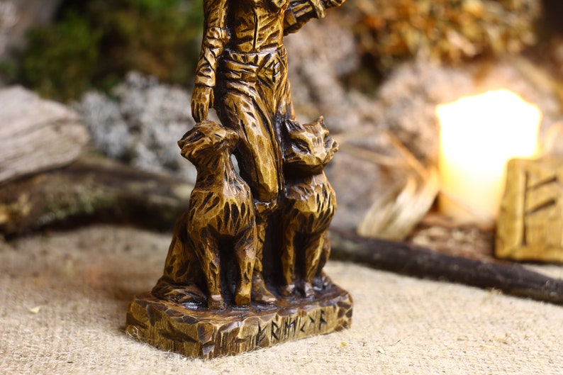 Freya Norse goddess statue Goddess statue Freya Goddess freya norse statue Pagan goddess statue Freya wooden figure