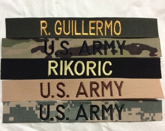 ACU US Army Custom Name Tapes - Etsy