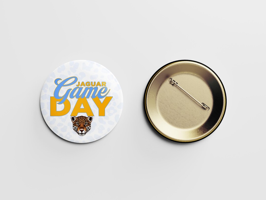 Personalized Game Day Button: Custom Mascot & Colors - Etsy