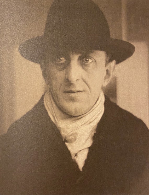 Alfred Stieglitz "Marsden Hartley 1916" Photo-Lith