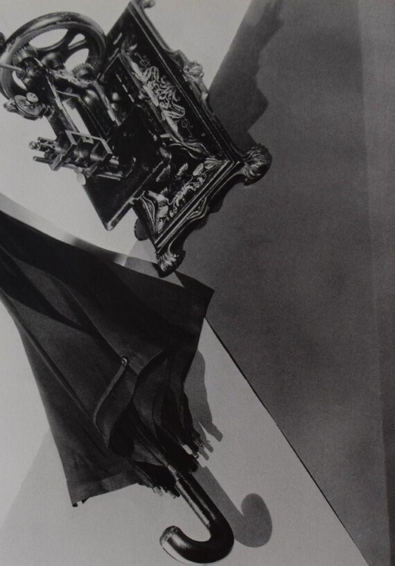 Man Ray Sewing Machine with Umbrella Etsy
