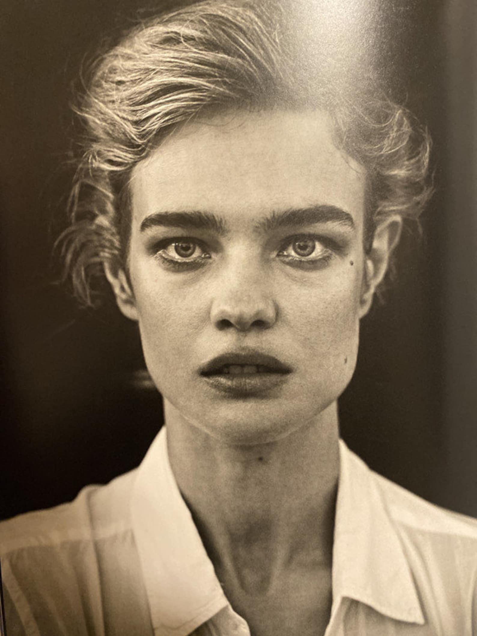 Peter Lindbergh Print in Colors Natalia Vodianova Nice | Etsy