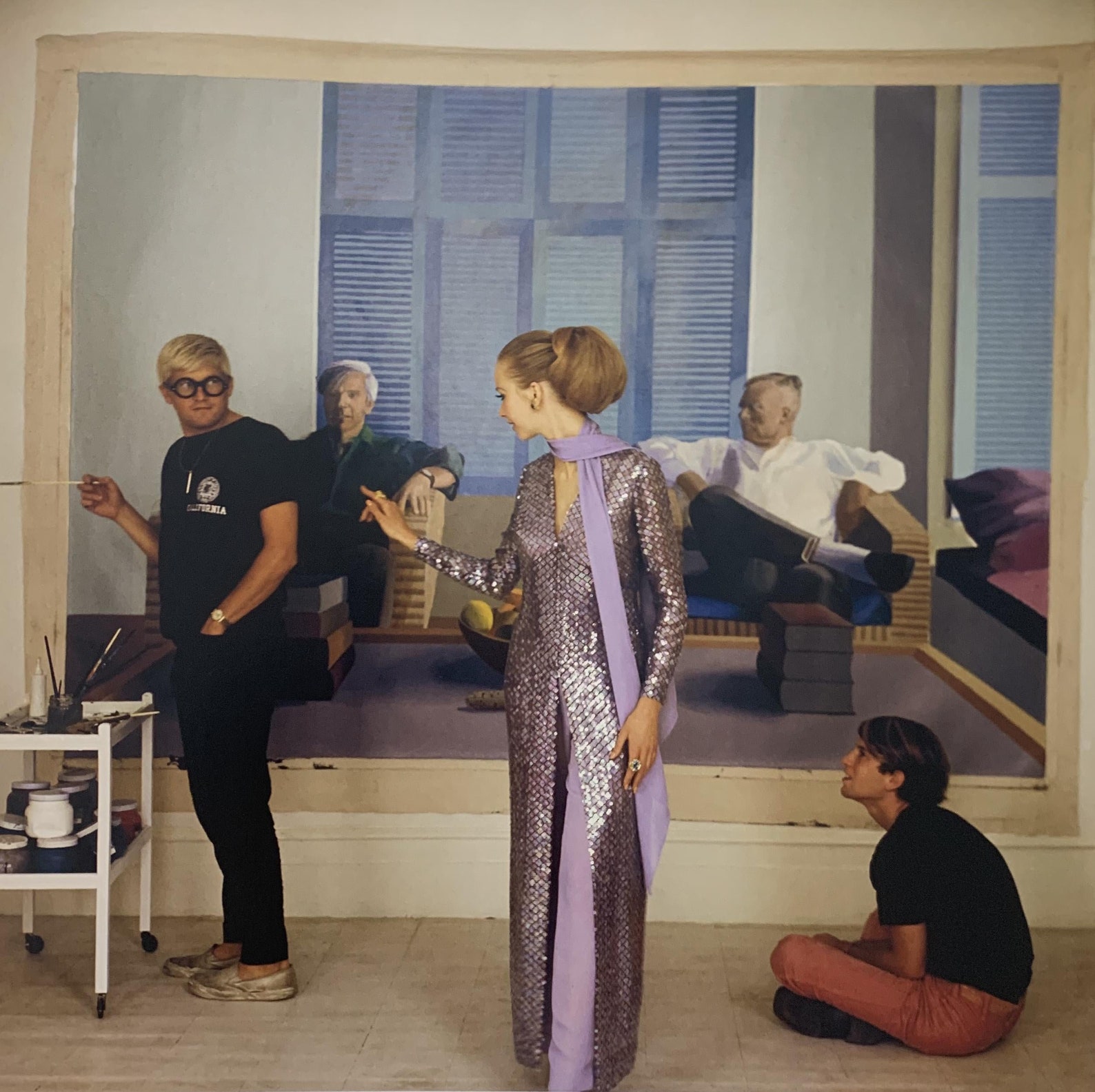 Cecil Beaton David Hockney PhotoLitho Etsy