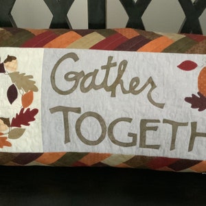 Gather Together Bench Pillow Cover