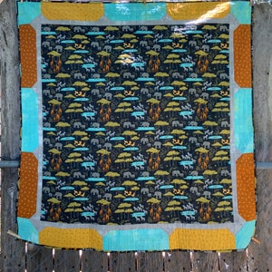 Safari Life Baby Quilt