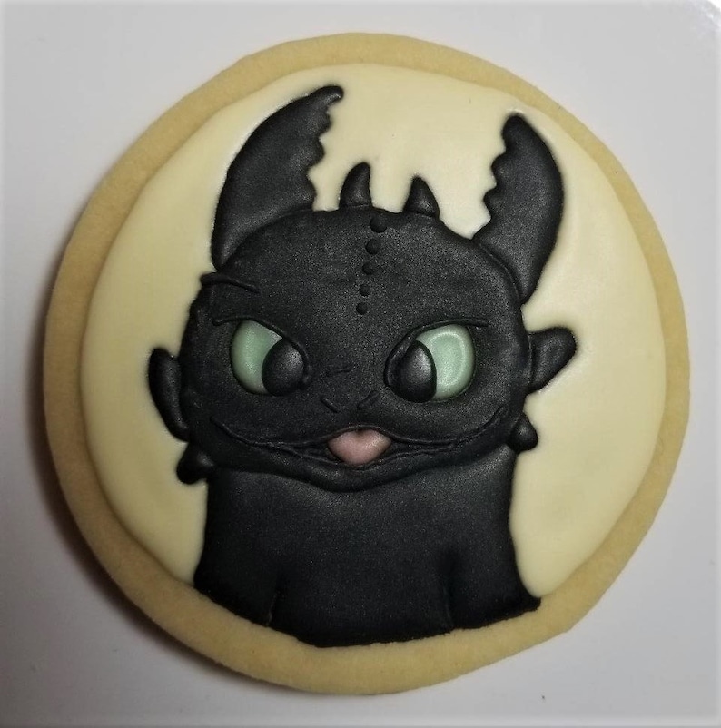 How to Train Your Dragon Cookies Etsy