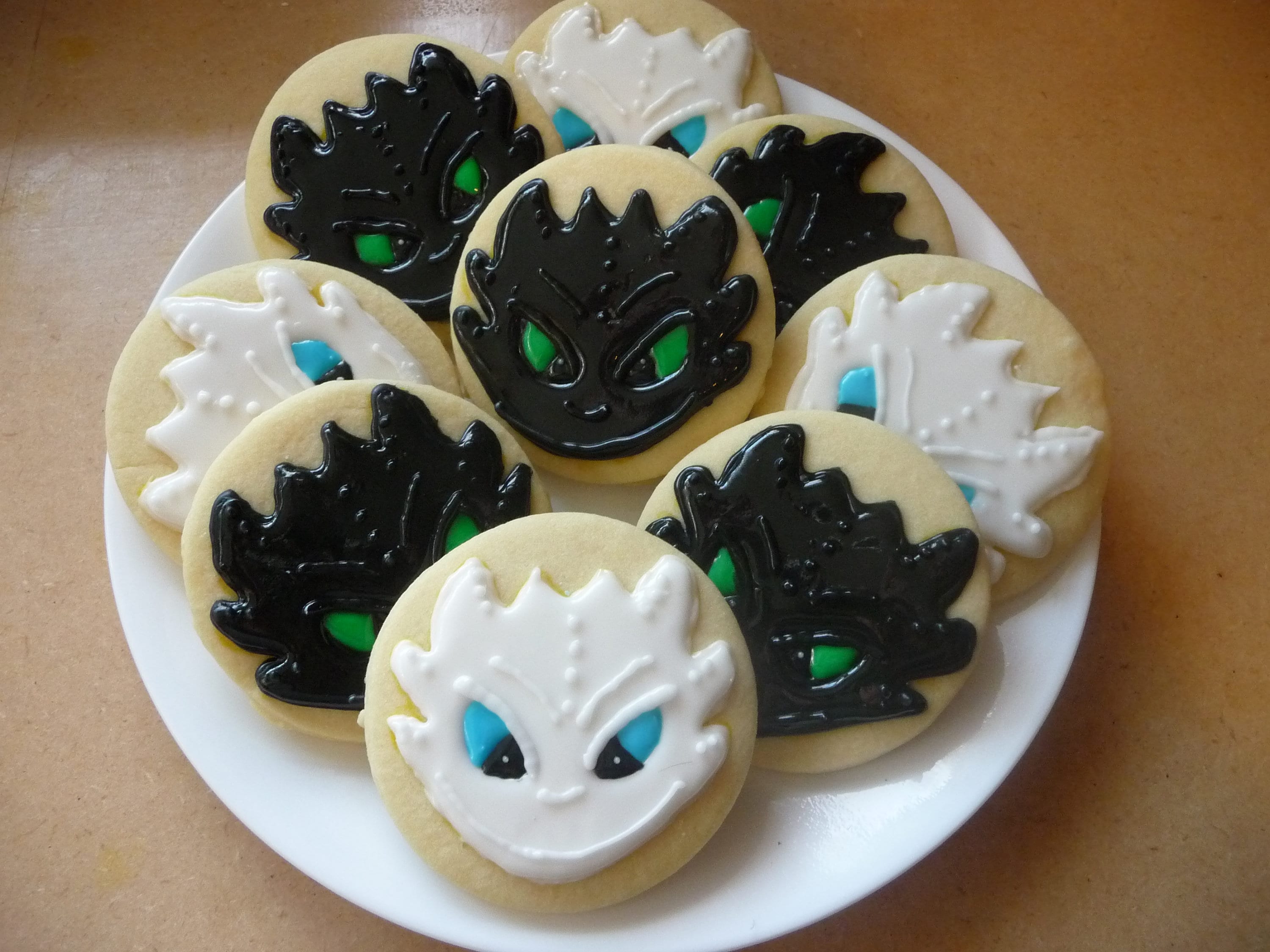 How to Train Your Dragon Cookies Etsy UK