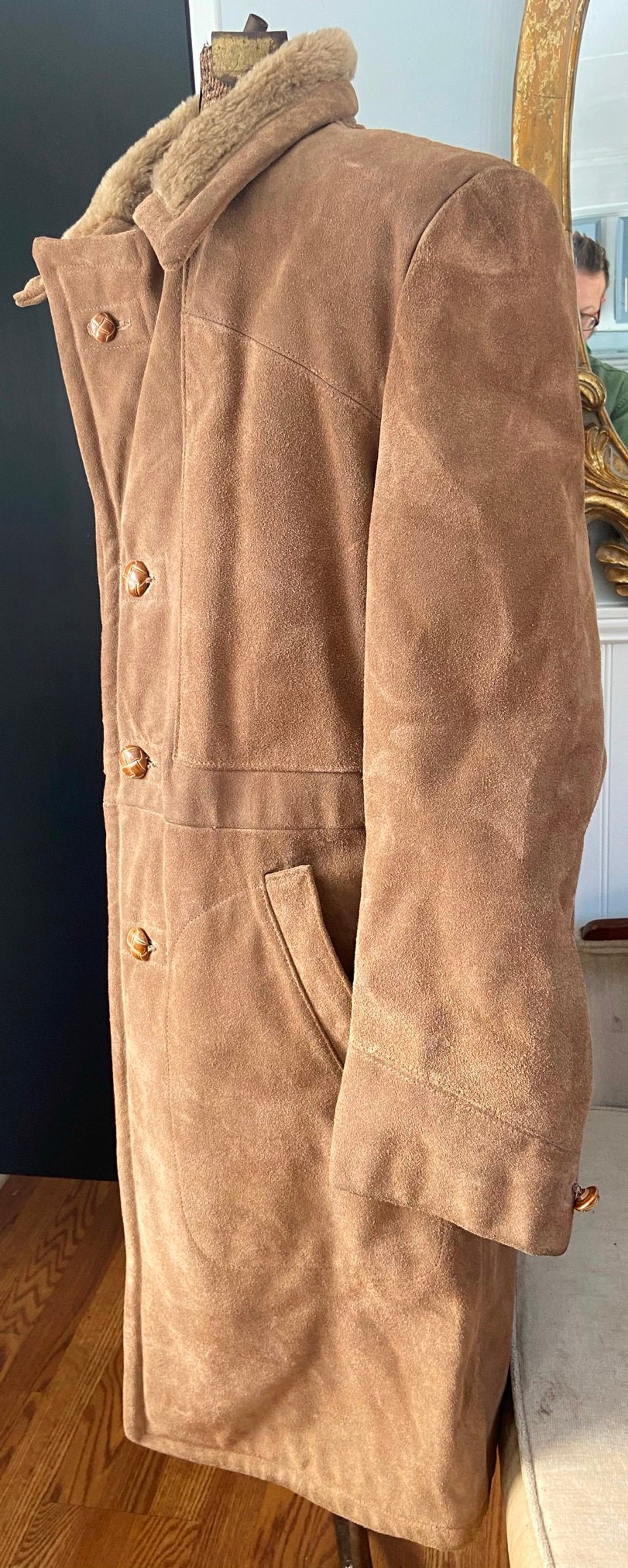 lined duster coat