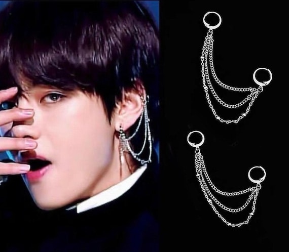 Flipkart.com - Buy Zebra Path BTS Earrings, Unisex KPOP earrings for  Women/Girls/Men/Boys Metal Drops & Danglers Online at Best Prices in India