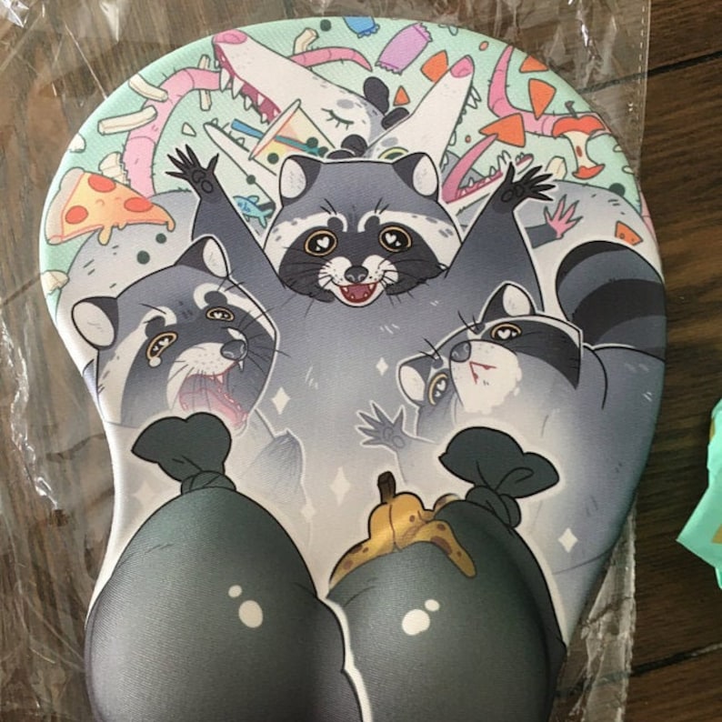 Trashy 3D Mouse Pad Etsy