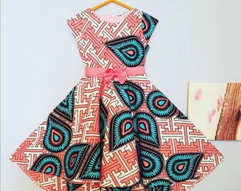 Vestido acampanado Ankara