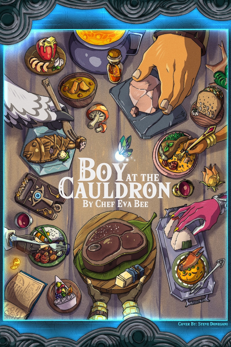 Boy at the Cauldron the Legend of Zelda Breath of the Wild Unofficial