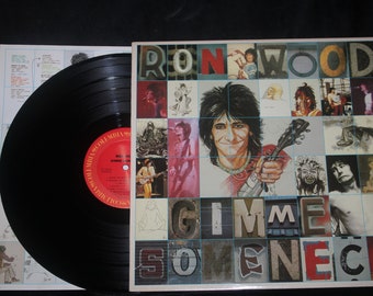 Ron Wood "Gimme Some Neck" LP 1979 1st Press Columbia JC-35702 Near Mint
