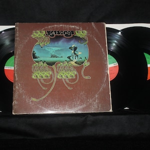 Yes &quot;Yes Song&quot; 3 LP Set 1973 1st Press Out Of Print Atlantic SD3-100 Broadway NY EX