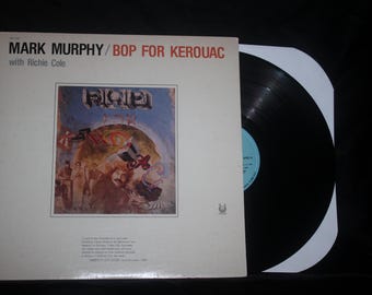 Mark Murphy "Bop For Kerouac" w/Richie Cole LP 1981 Muse Records Jazz EX