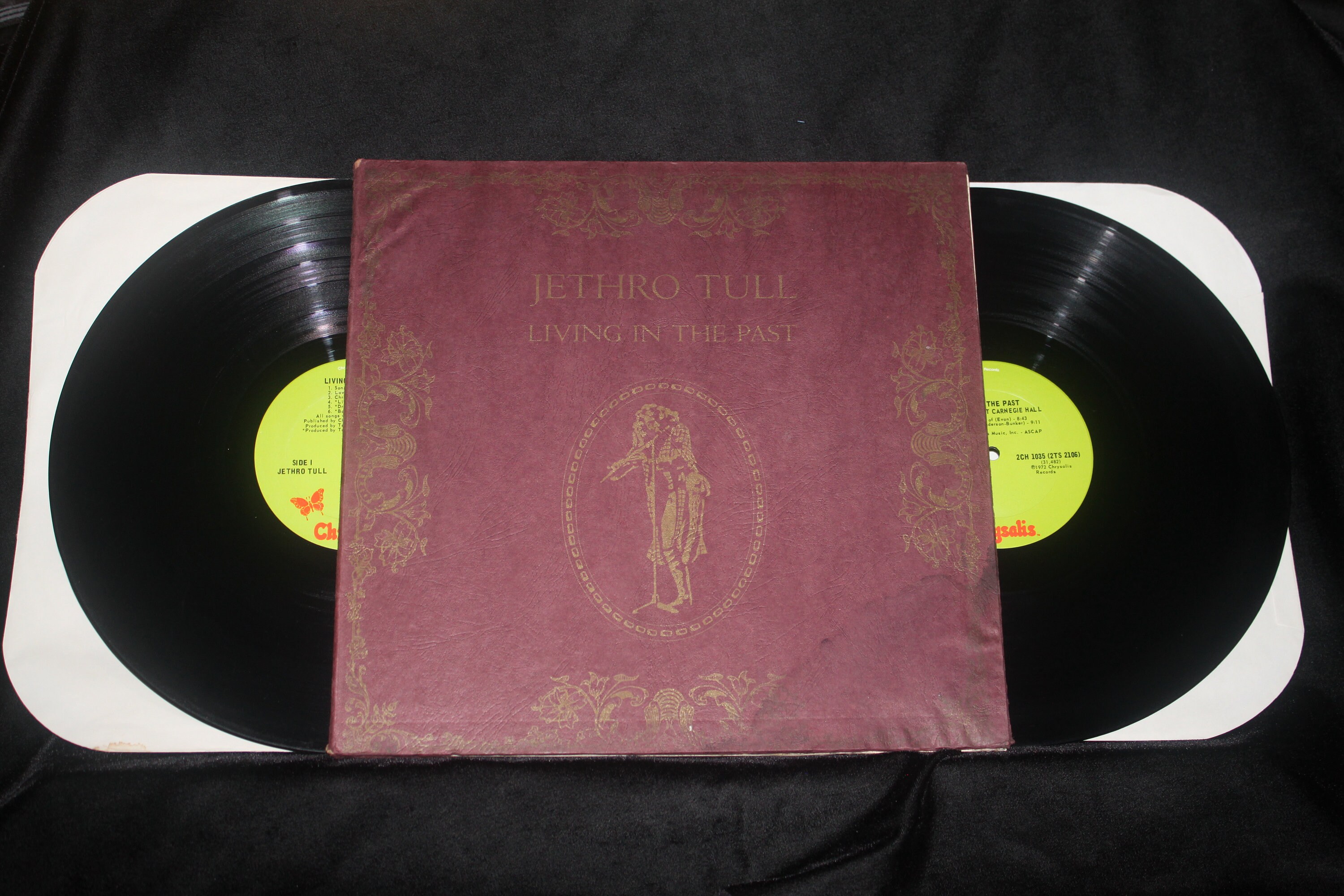 Jethro Tull Living In The Past 2 Lp Set 1972 1st Press Etsy