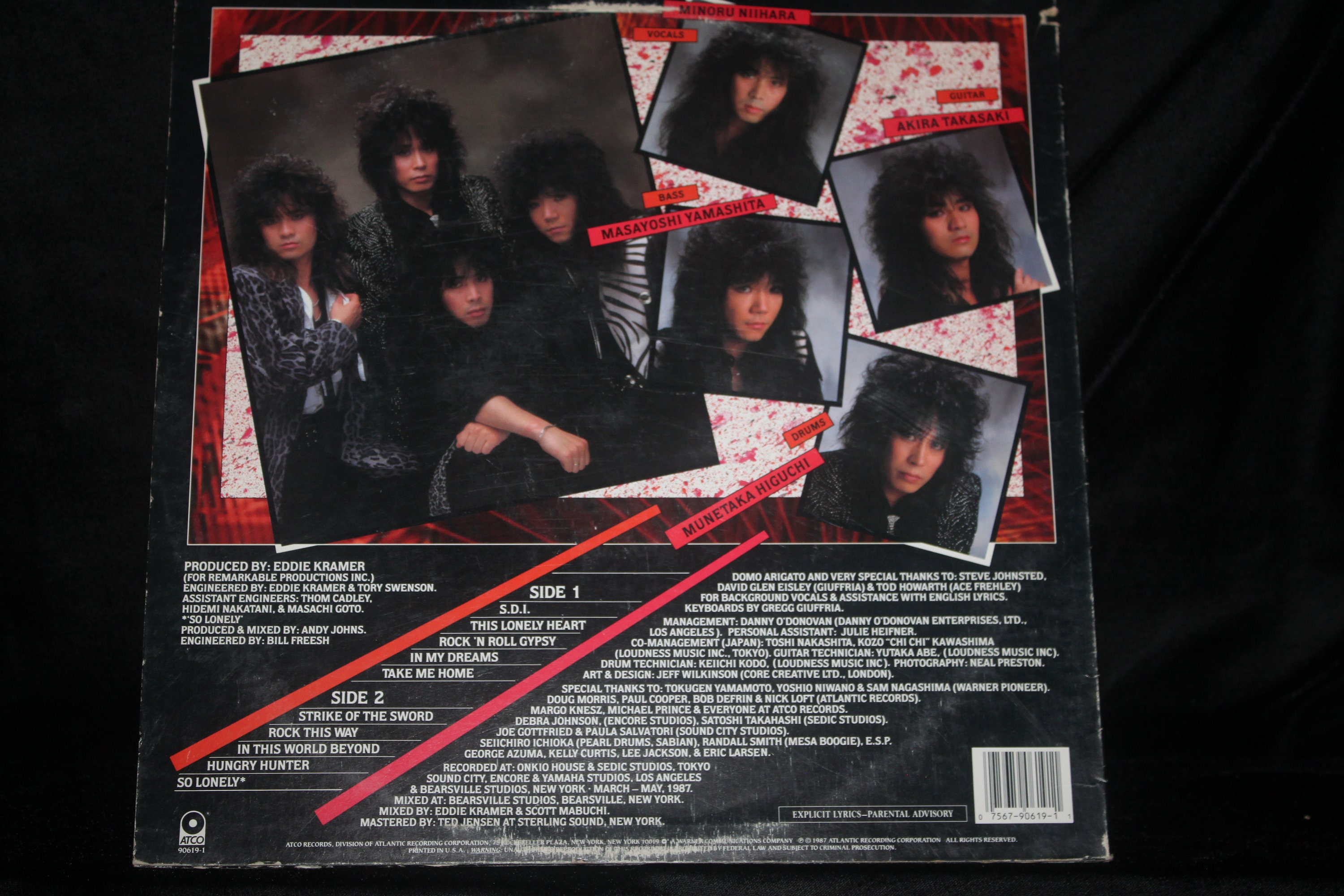 LOUDNESS ／ HURRICANE EYES Hurricane Eyes - Wikipedia
