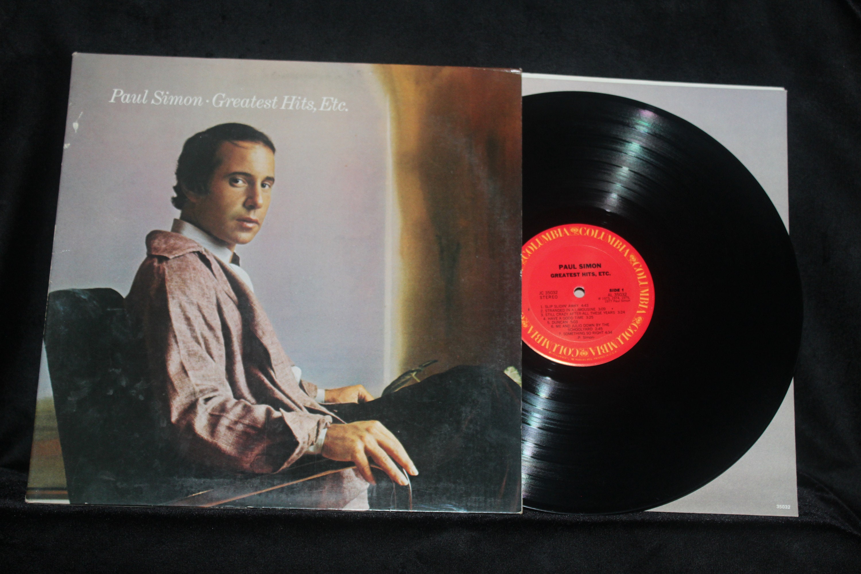 Paul Simon Greatest Hits Etc. LP 1977 Columbia Etsy