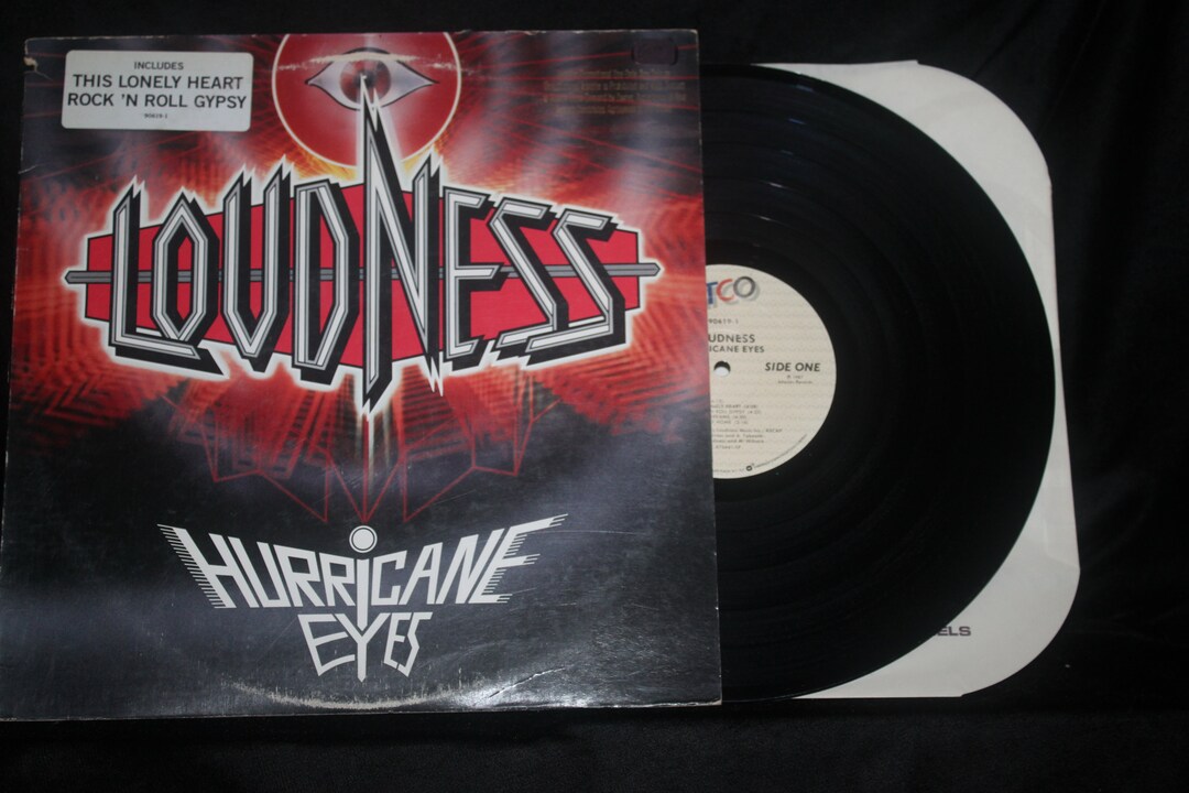 LOUDNESS / HURRICANE EYES LPレコード Loudness 