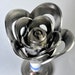 Spark Plug Rose - Scrap Metal Flower Welded Upcycled Car Parts Artwork ...